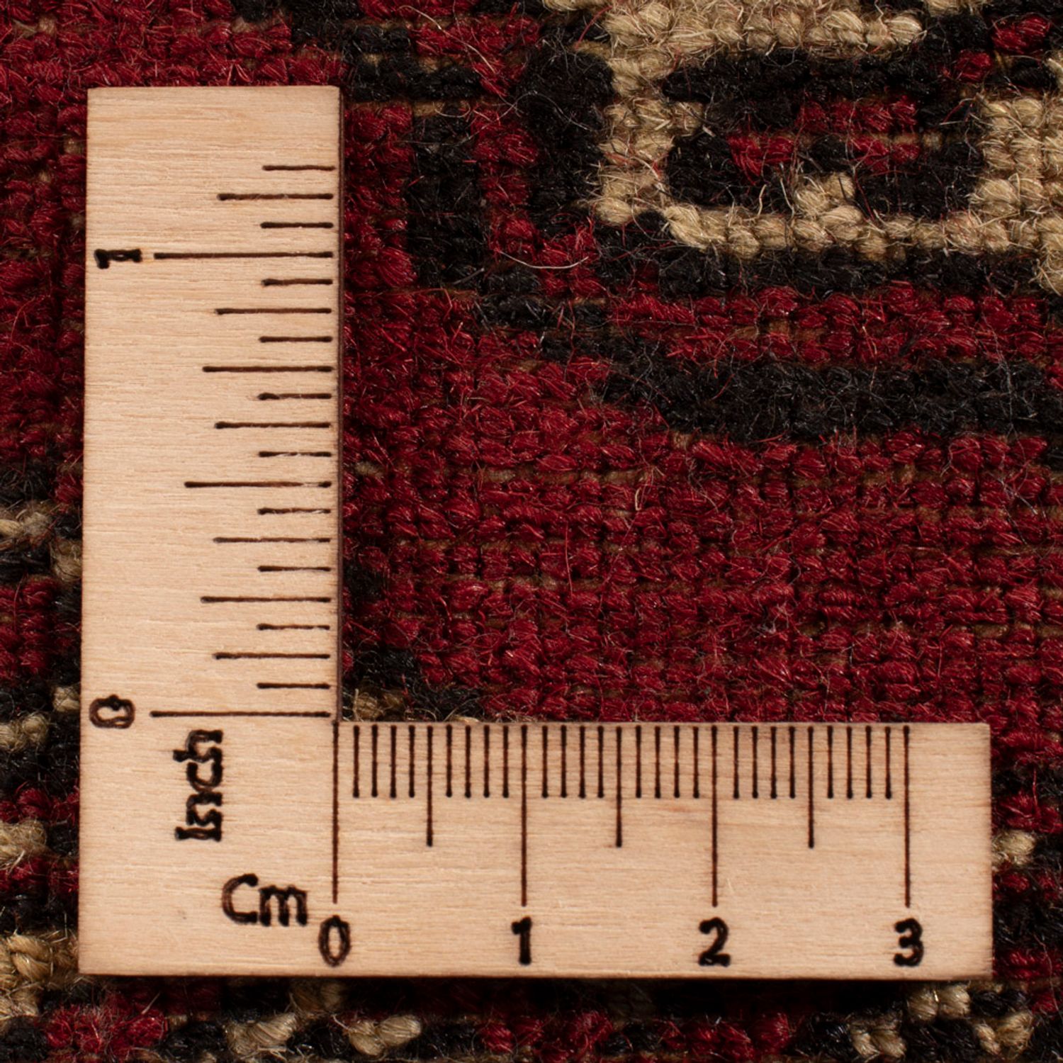 Pakistani Rug - 95 x 62 cm - red