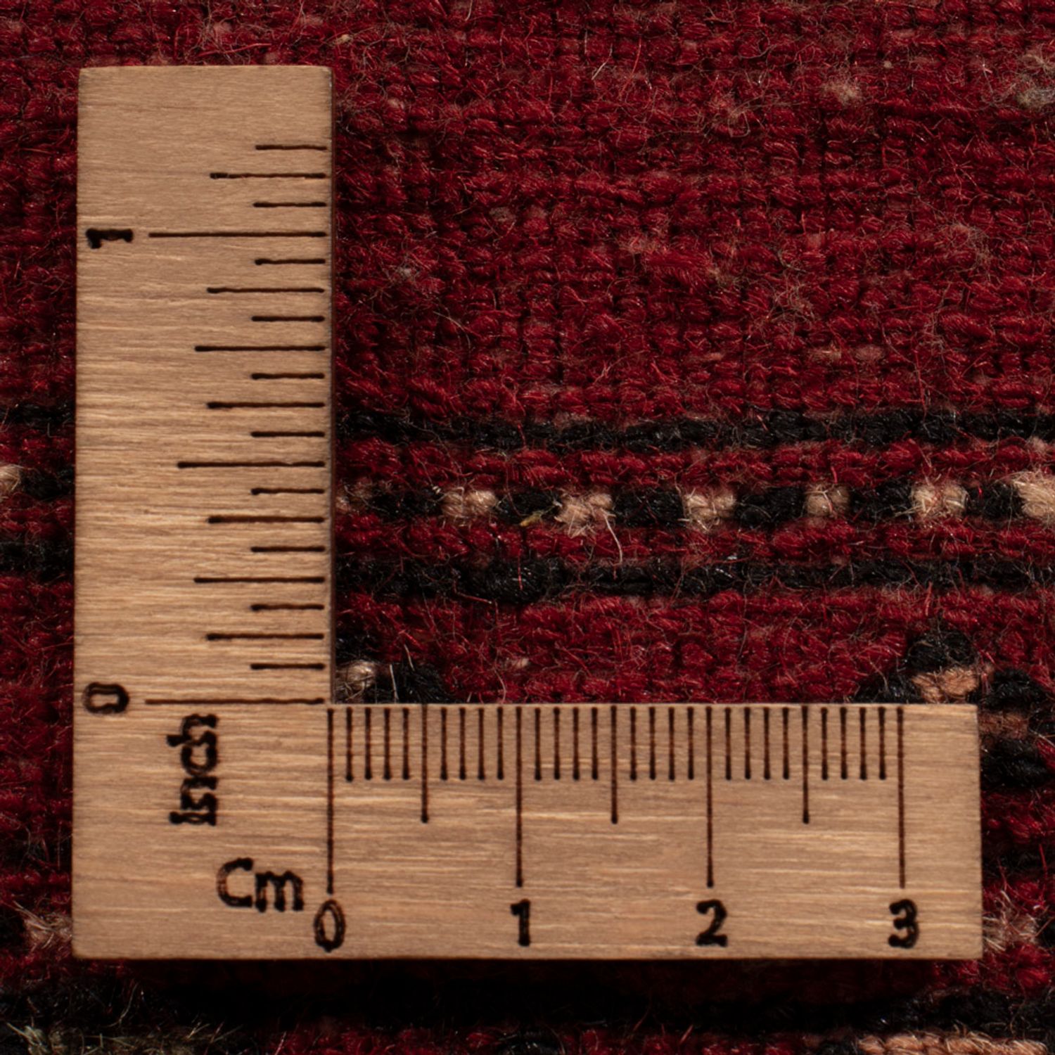 Pakistani Rug - 92 x 62 cm - red