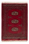 Pakistani Rug - 86 x 60 cm - red