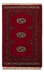 Pakistani Rug - 96 x 61 cm - red
