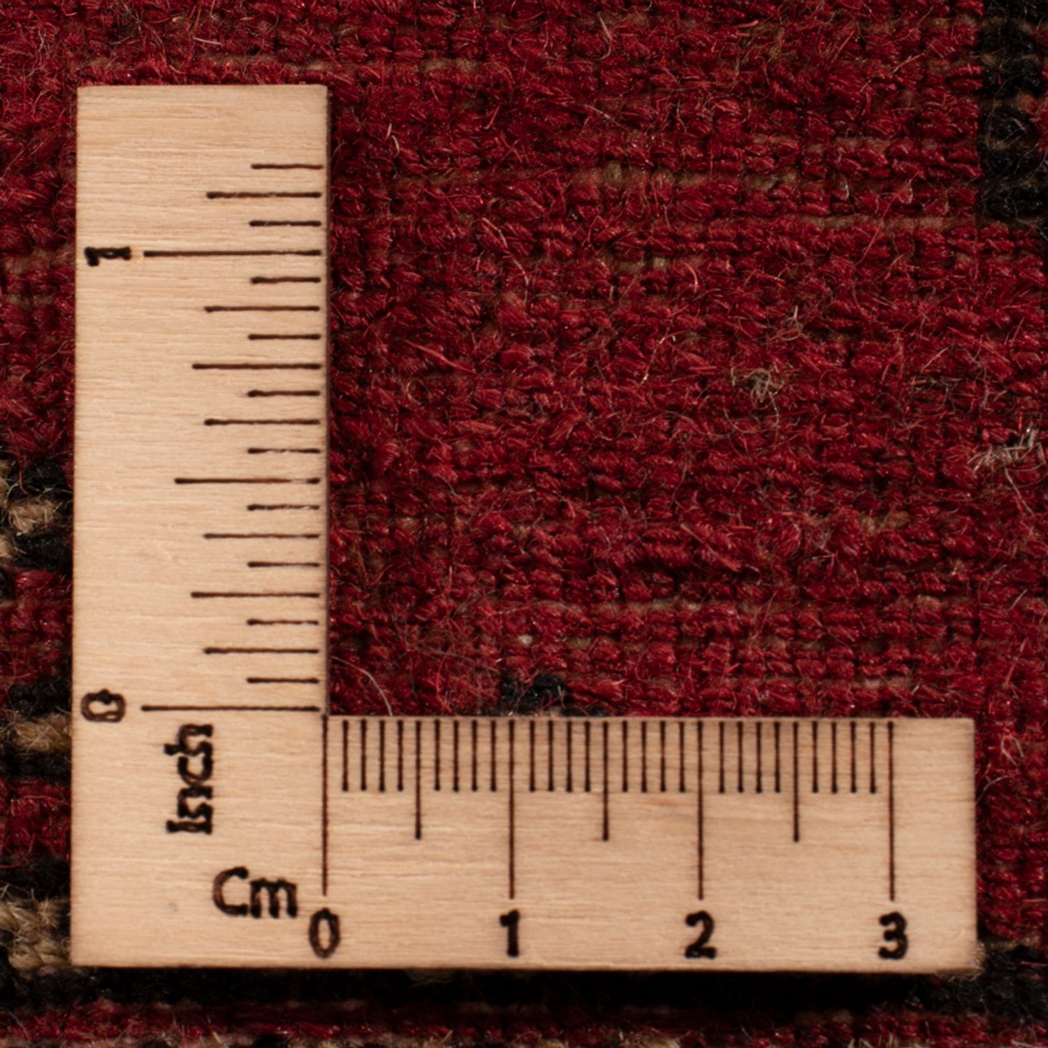 Pakistani Rug - 92 x 64 cm - red