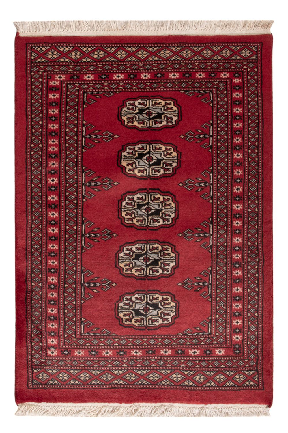 Pakistani Rug - 92 x 63 cm - red