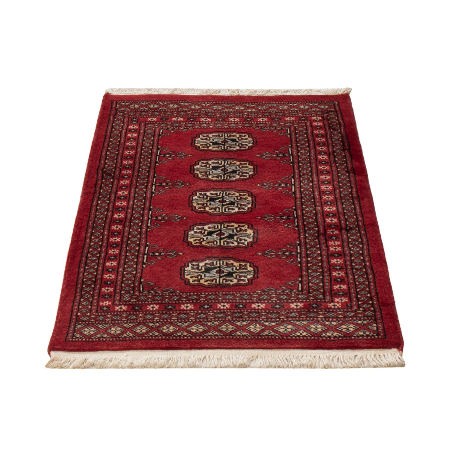 Pakistani Rug - 92 x 63 cm - red