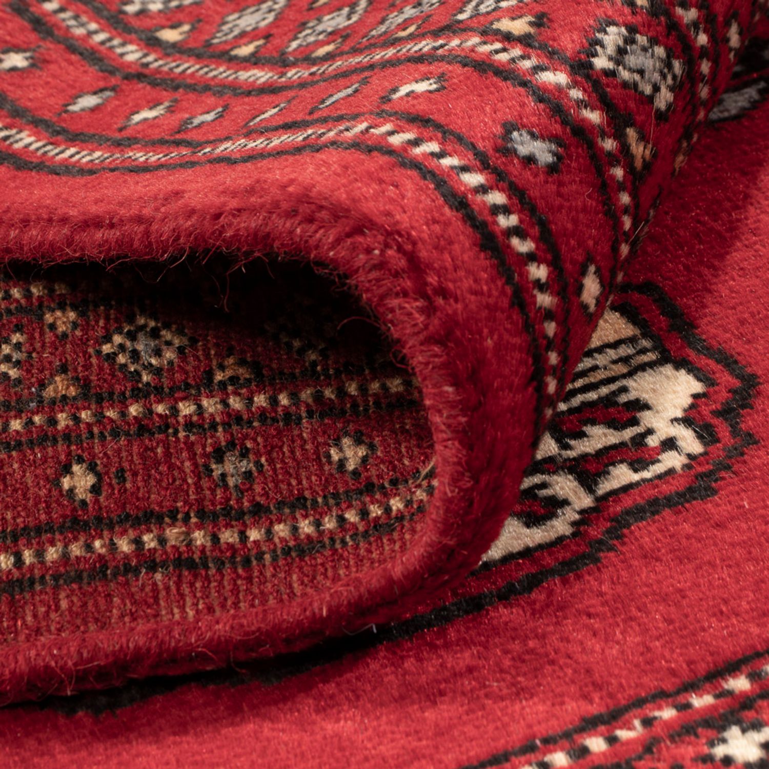 Pakistani Rug - 92 x 62 cm - red