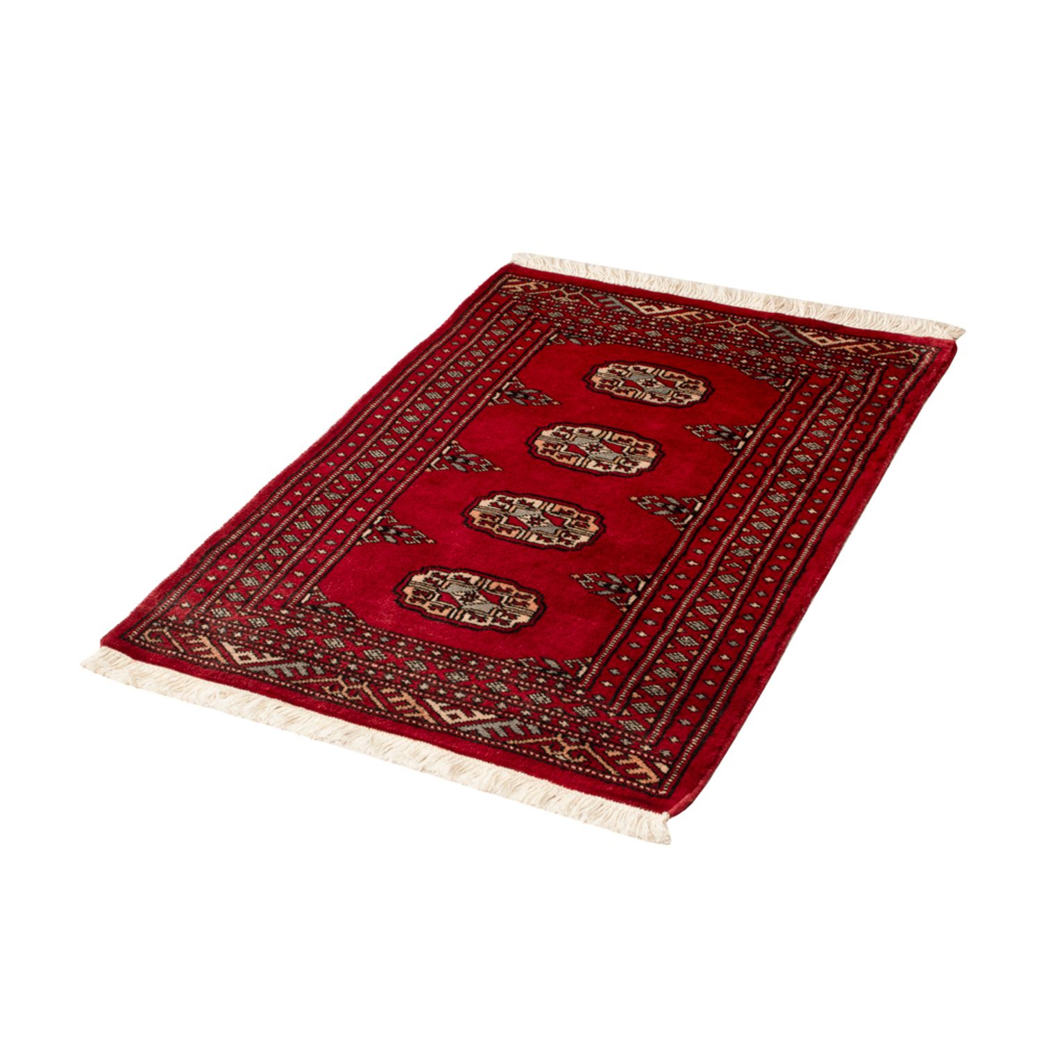 Pakistani Rug - 92 x 62 cm - red