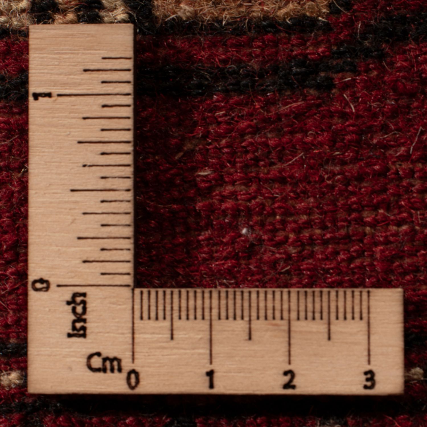 Pakistani Rug - 92 x 62 cm - red