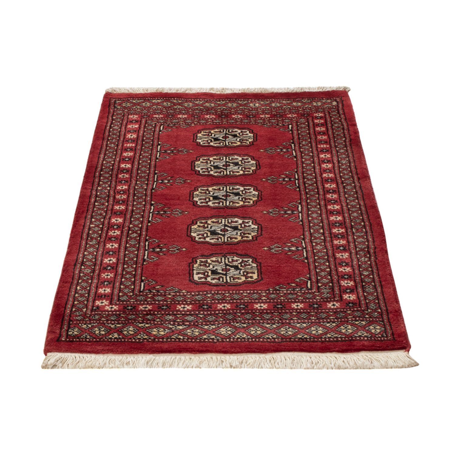 Pakistani Rug - 98 x 63 cm - red