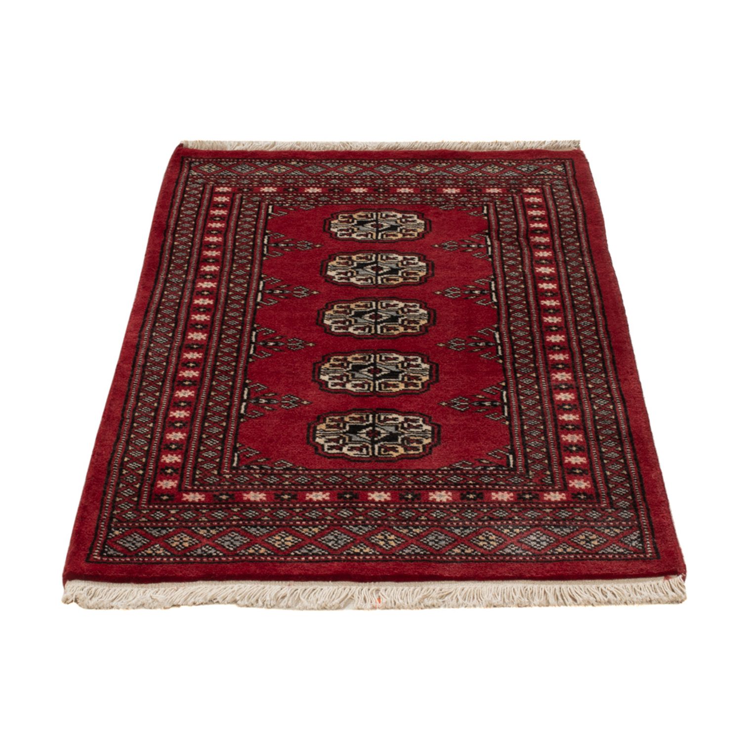 Pakistani Rug - 96 x 62 cm - red