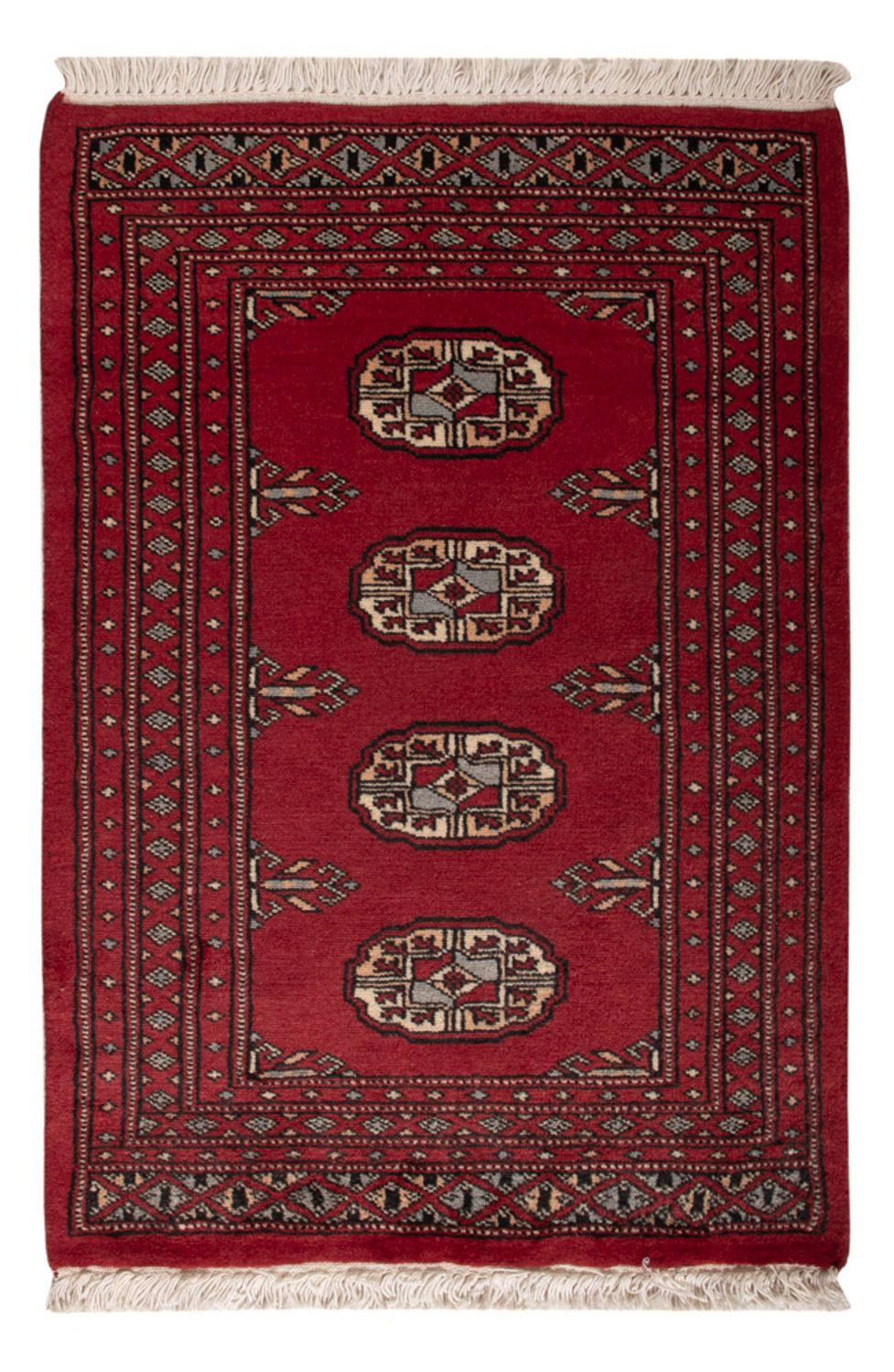 Pakistani Rug - 92 x 62 cm - red