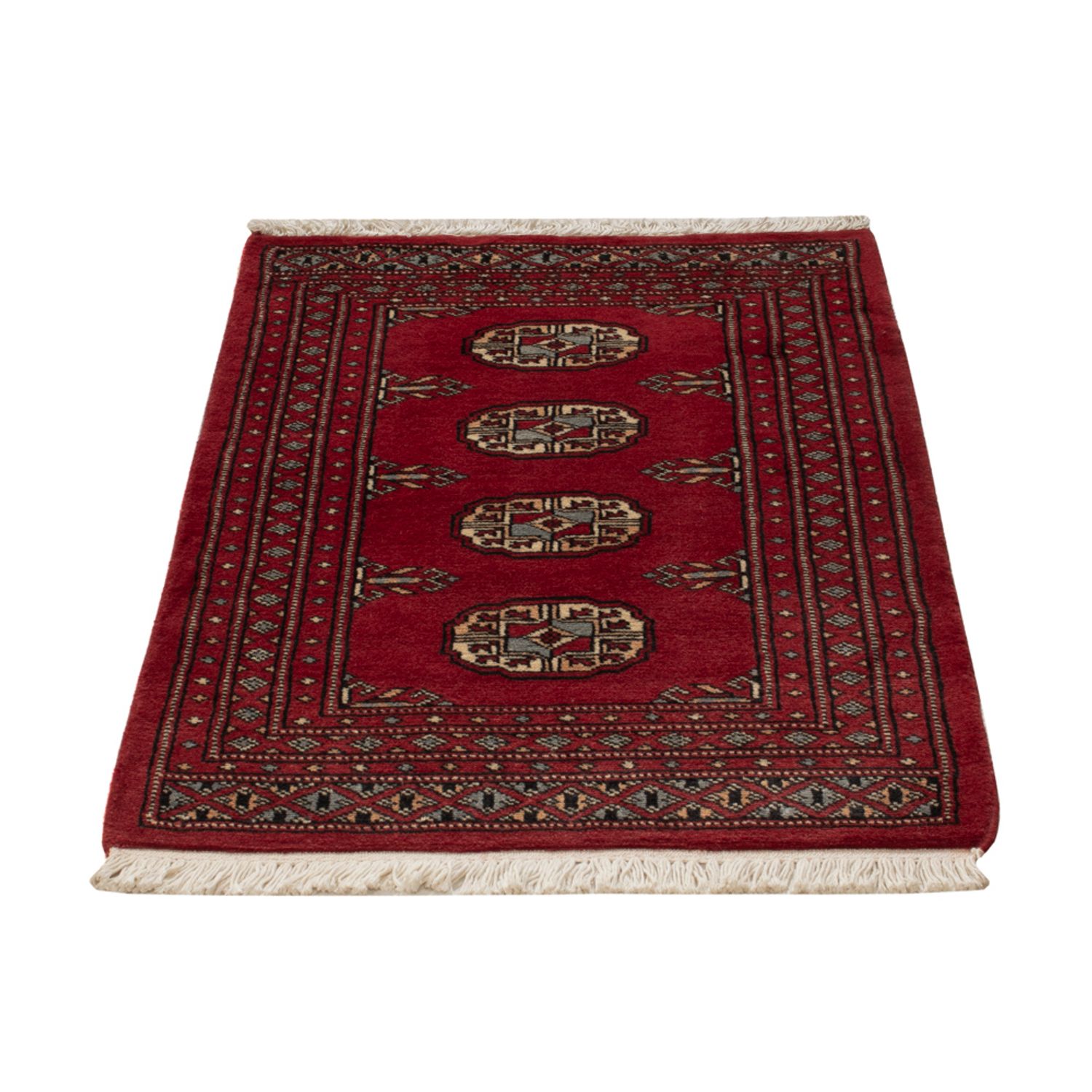 Pakistani Rug - 92 x 62 cm - red