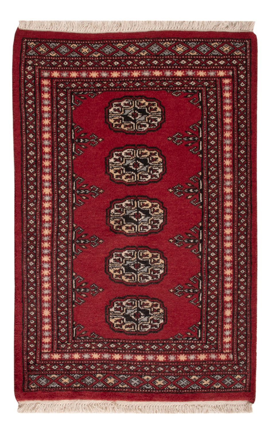 Pakistani Rug - 92 x 62 cm - red