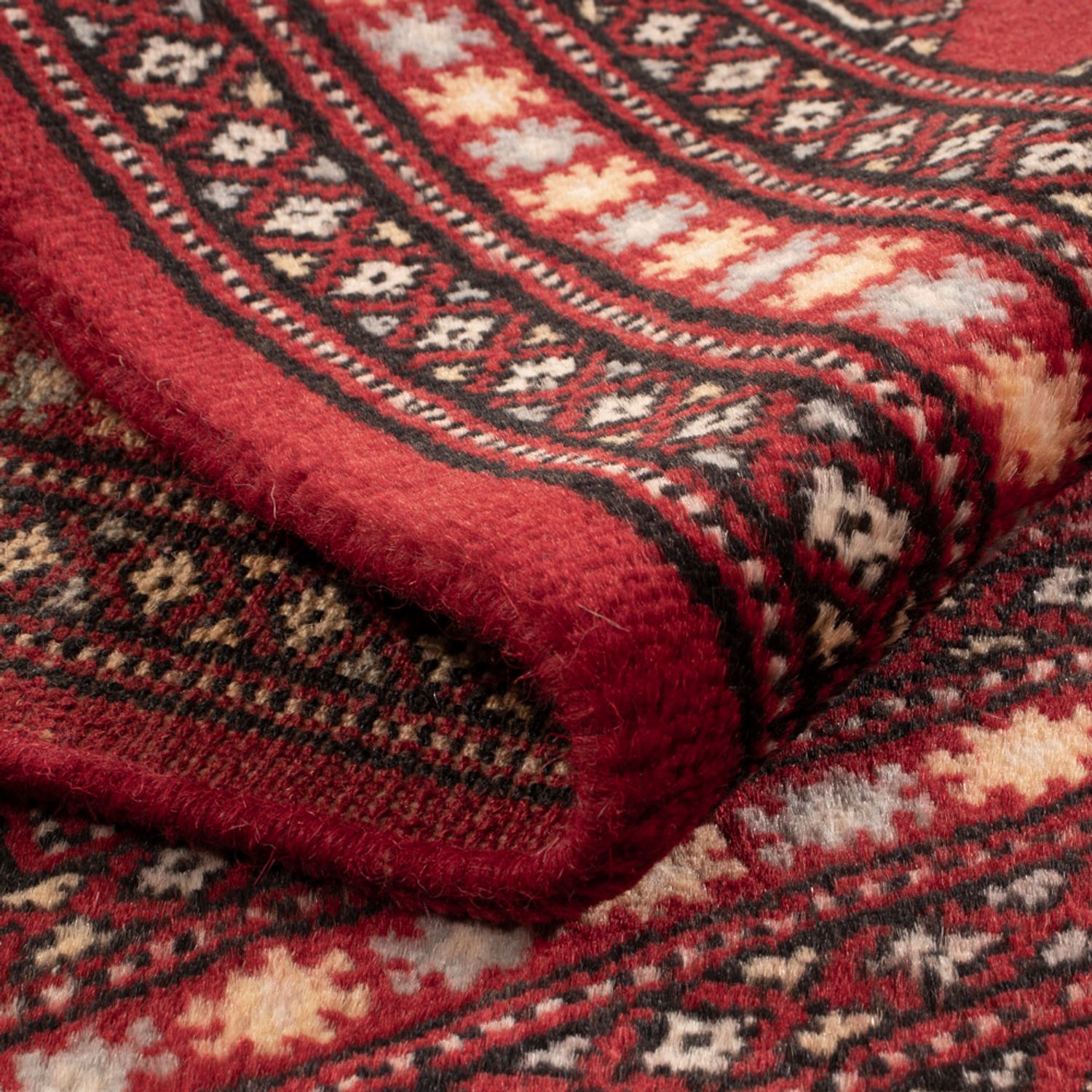 Pakistani Rug - 92 x 62 cm - red