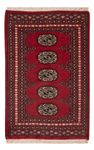 Pakistani Rug - 92 x 62 cm - red