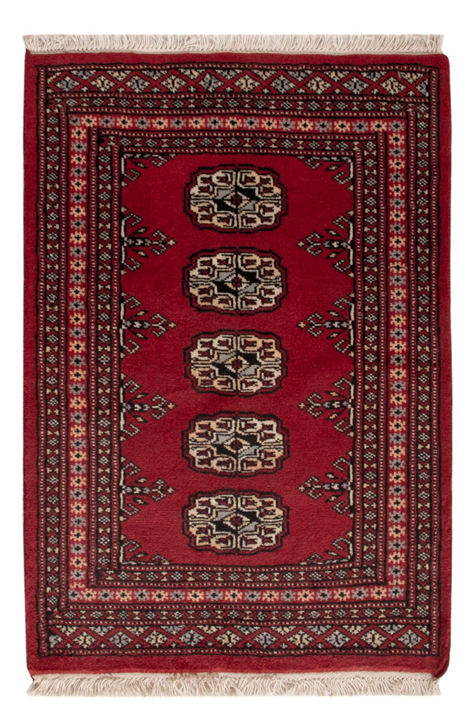 Pakistani Rug - 89 x 61 cm - red