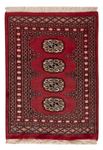 Pakistani Rug - 84 x 63 cm - red
