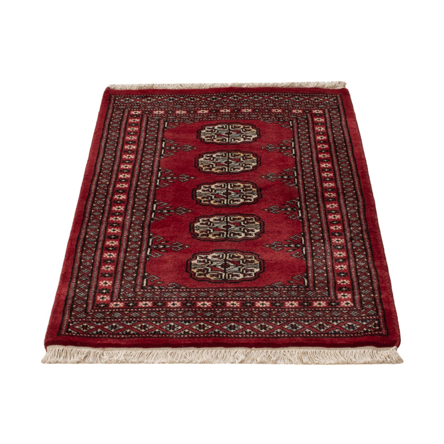 Pakistani Rug - 95 x 63 cm - red