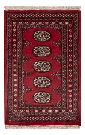 Pakistani Rug - 95 x 63 cm - red