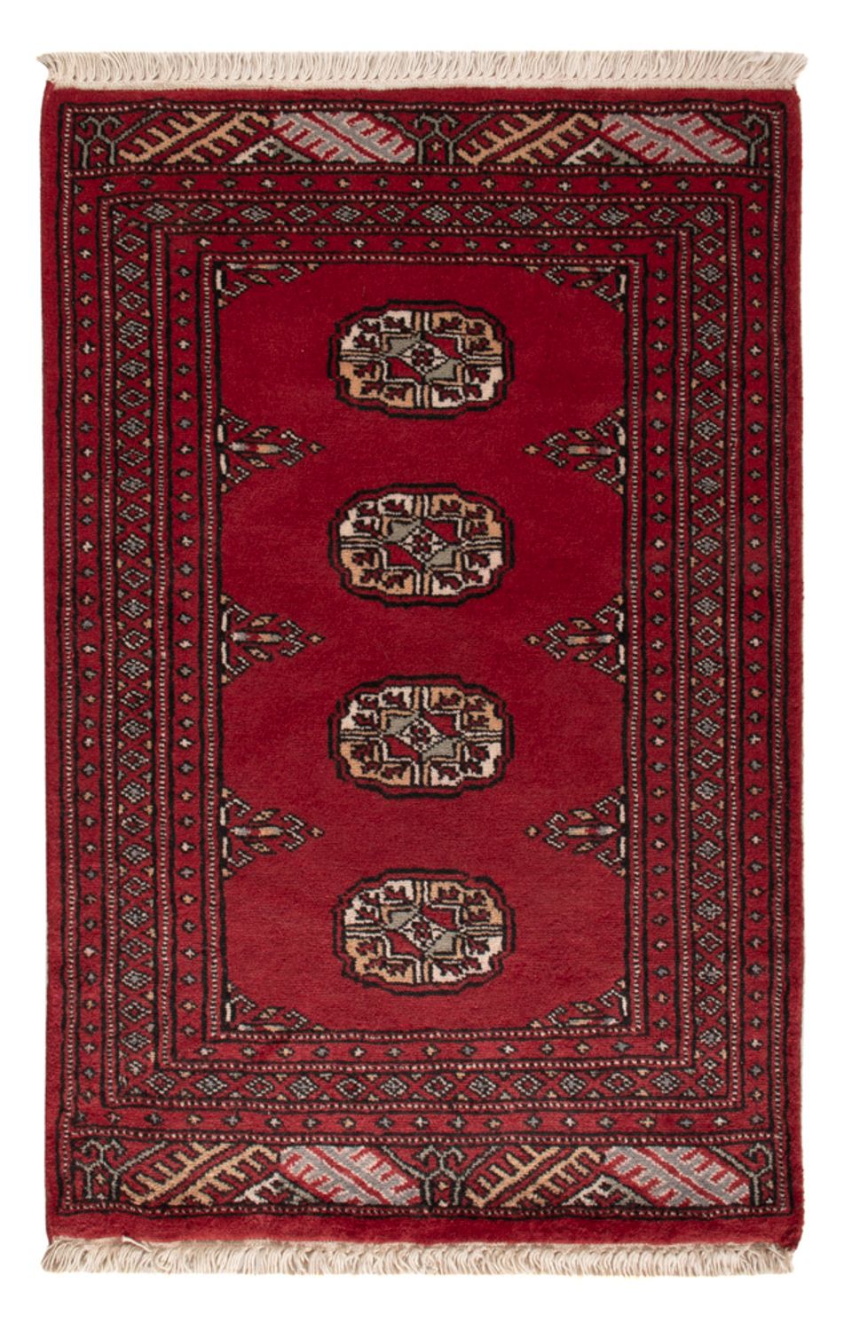 Pakistani Rug - 97 x 63 cm - red
