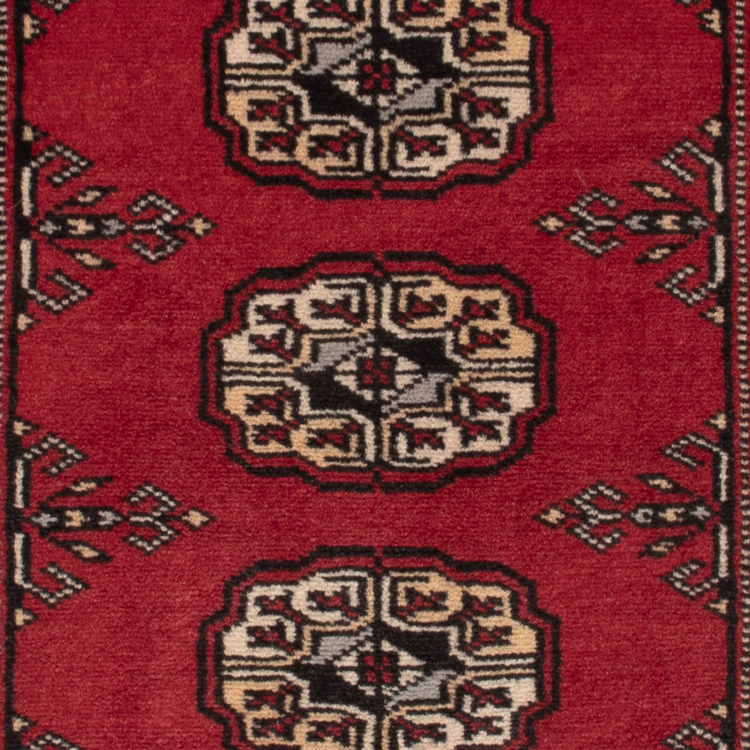 Pakistani Rug - 92 x 62 cm - red