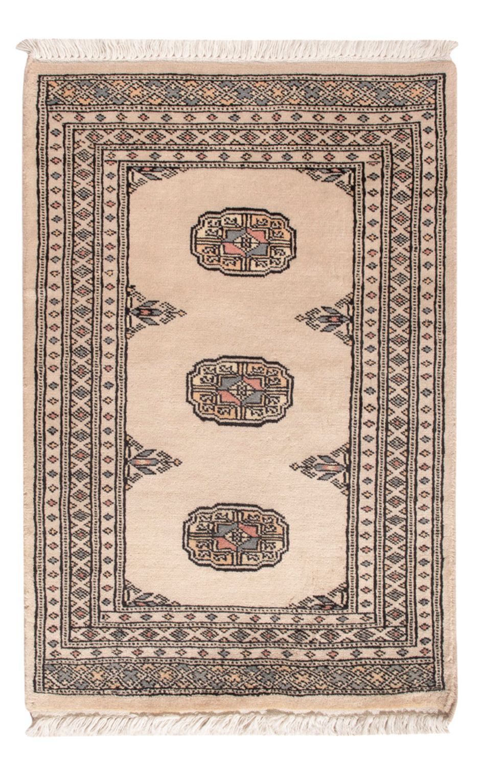 Pakistani Rug - 94 x 61 cm - cream