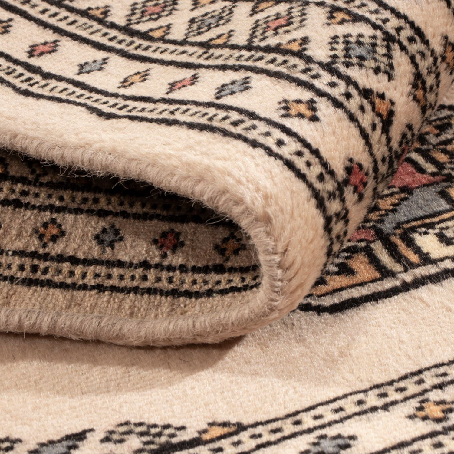 Pakistani Rug - 90 x 61 cm - cream