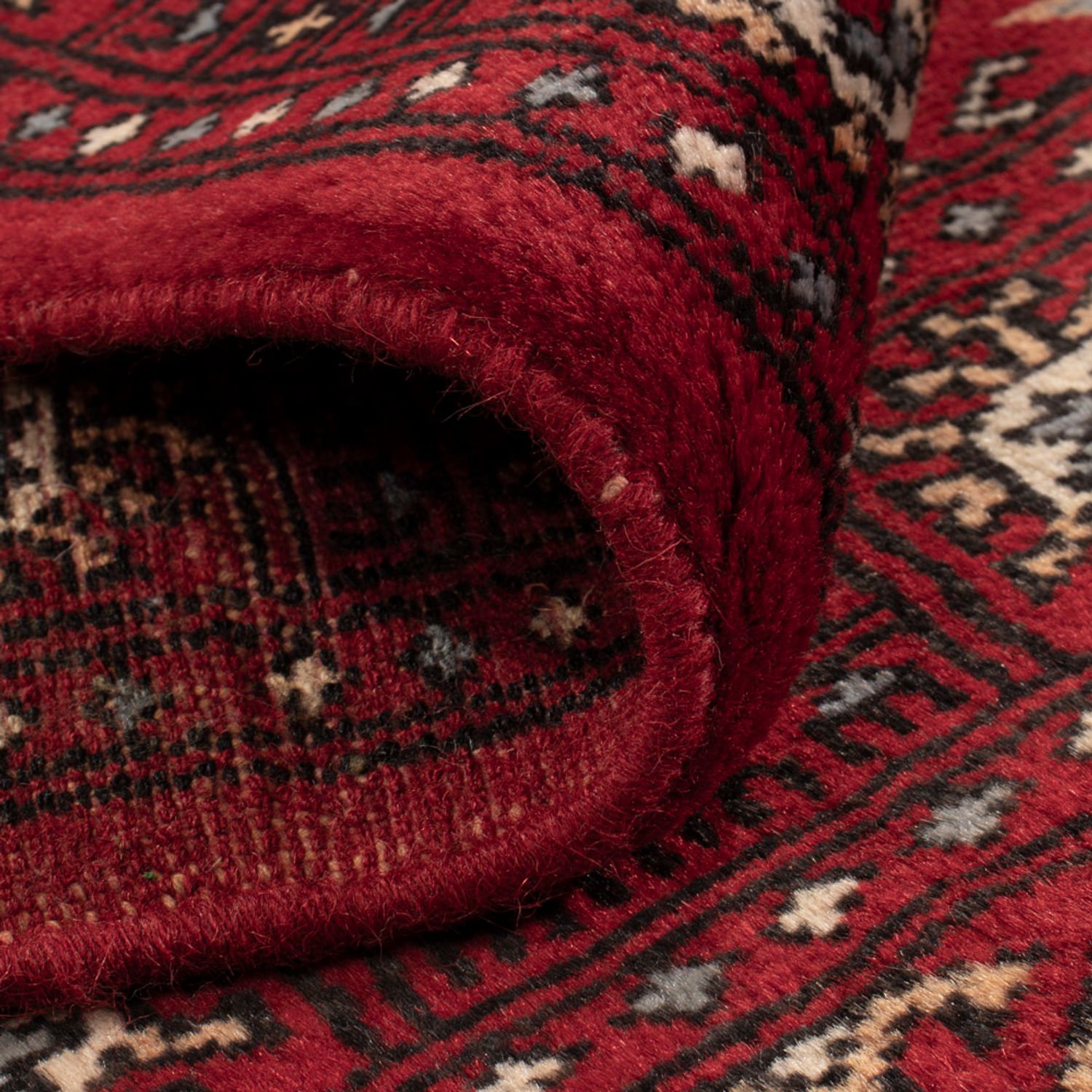 Pakistani Rug - 86 x 63 cm - red