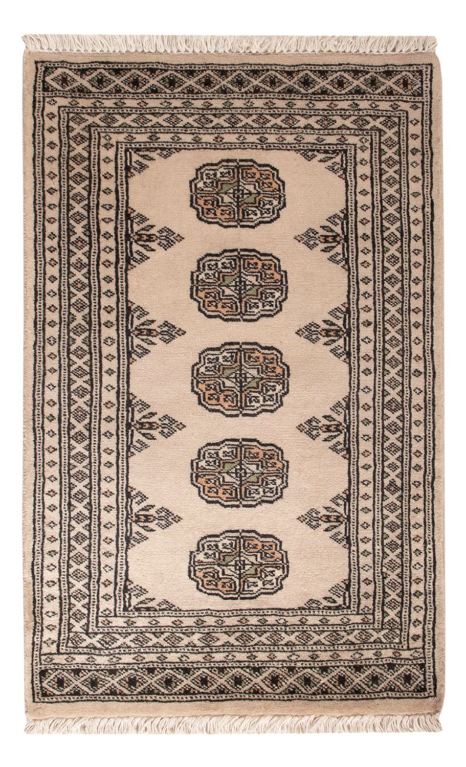 Pakistani Rug - 98 x 63 cm - cream
