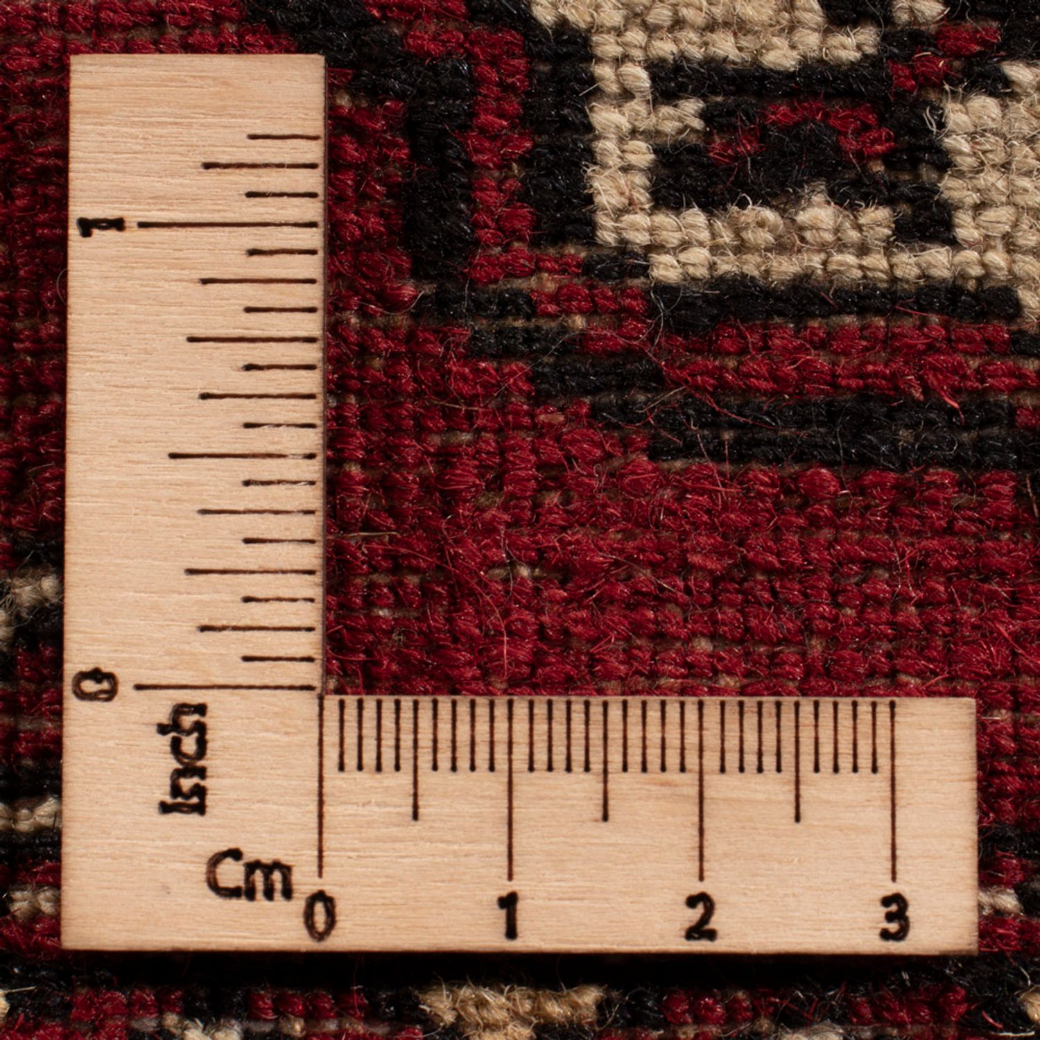 Pakistani Rug - 95 x 61 cm - red