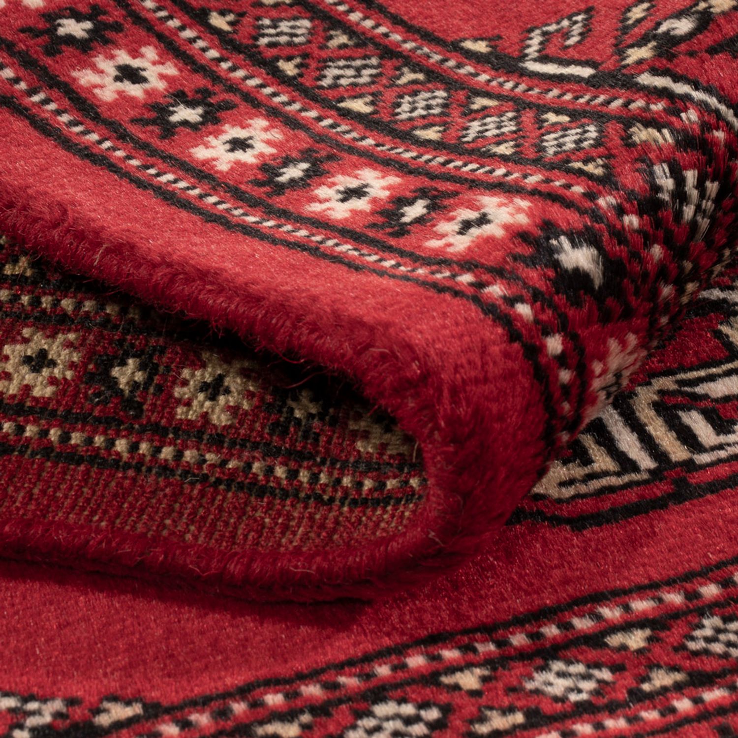 Pakistani Rug - 96 x 61 cm - red