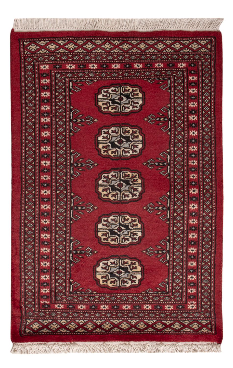 Pakistani Rug - 92 x 62 cm - red