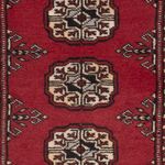 Pakistani Rug - 92 x 62 cm - red