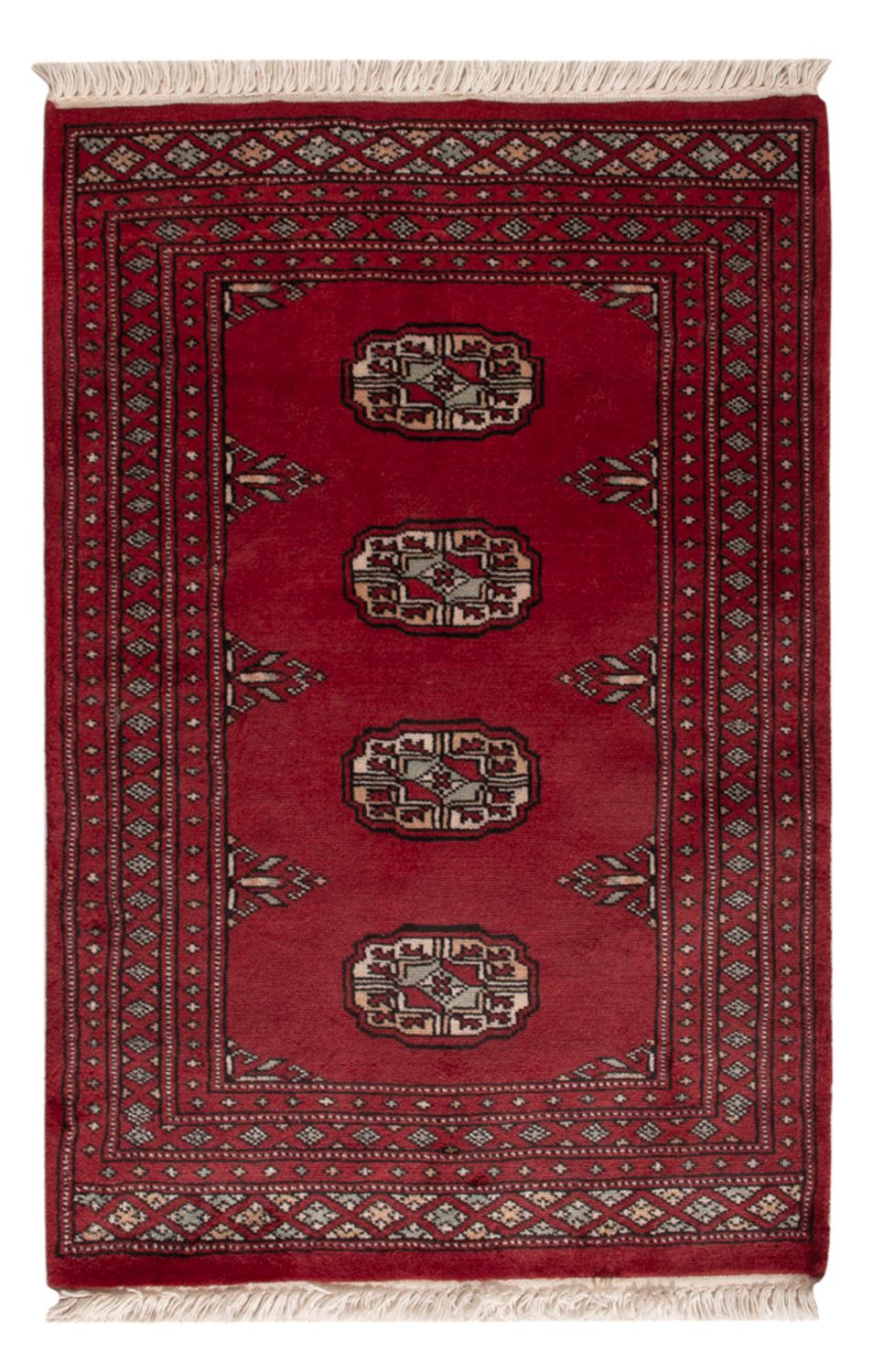 Pakistani Rug - 94 x 63 cm - red