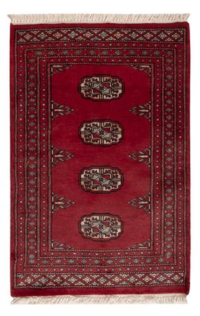 Pakistani Rug - 94 x 63 cm - red