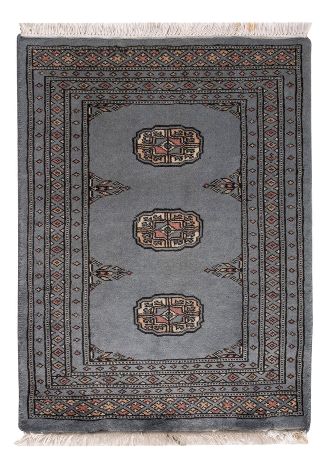 Pakistani Rug - 81 x 61 cm - light blue
