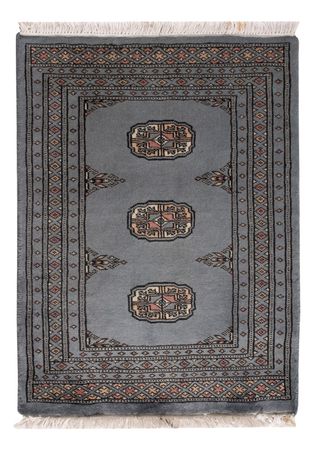 Pakistani Rug - 81 x 61 cm - light blue