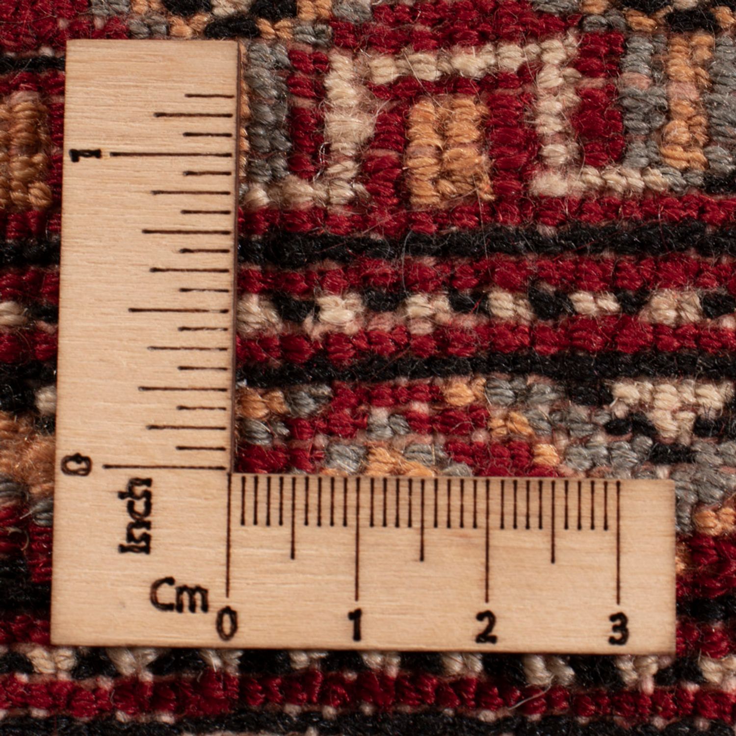 Pakistani Rug - 91 x 64 cm - red