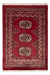 Pakistani Rug - 91 x 64 cm - red