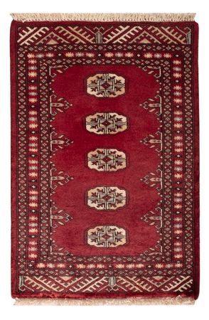 Pakistani Rug - 89 x 62 cm - red
