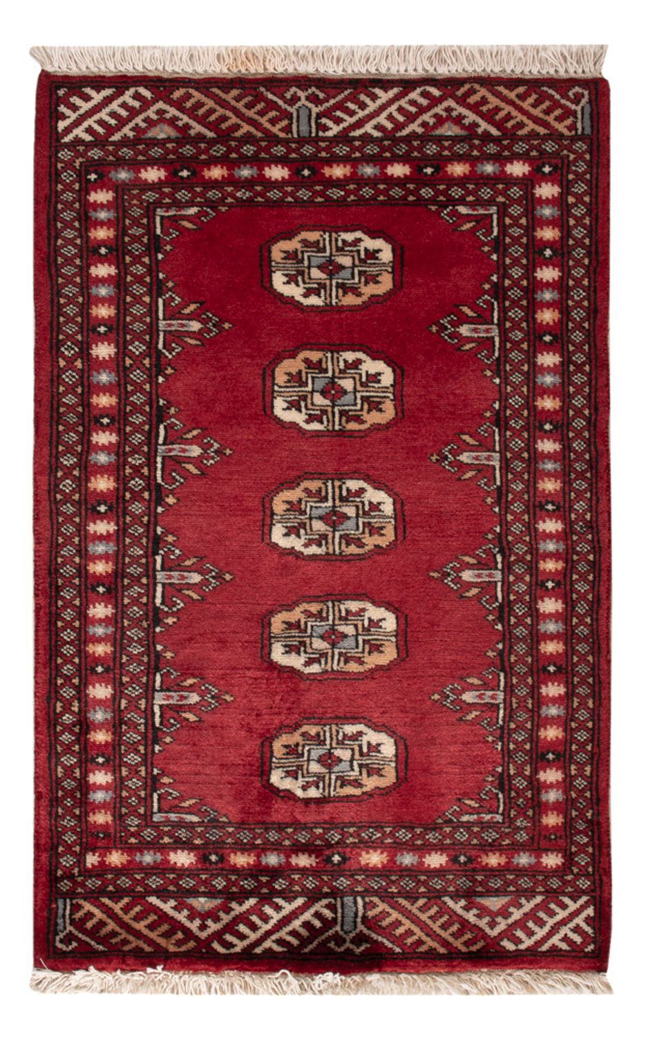 Pakistani Rug - 90 x 60 cm - red