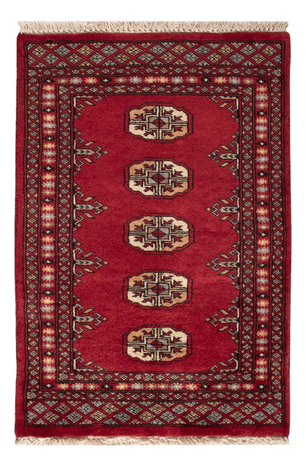 Pakistani Rug - 91 x 61 cm - red