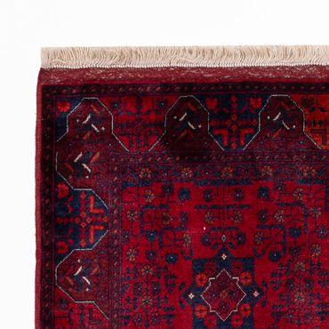 Afghan Rug - Royal - 150 x 101 cm - red