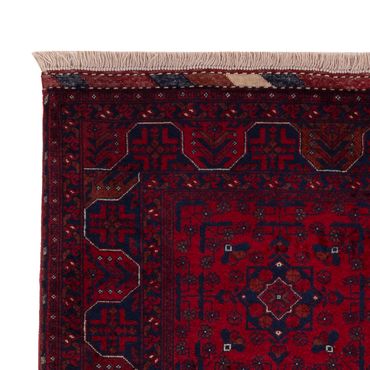 Afghan Rug - Royal - 140 x 103 cm - red