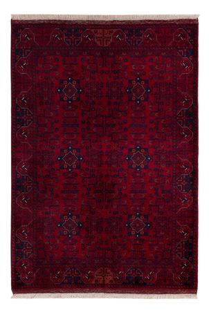 Afghan Rug - Royal - 150 x 103 cm - red
