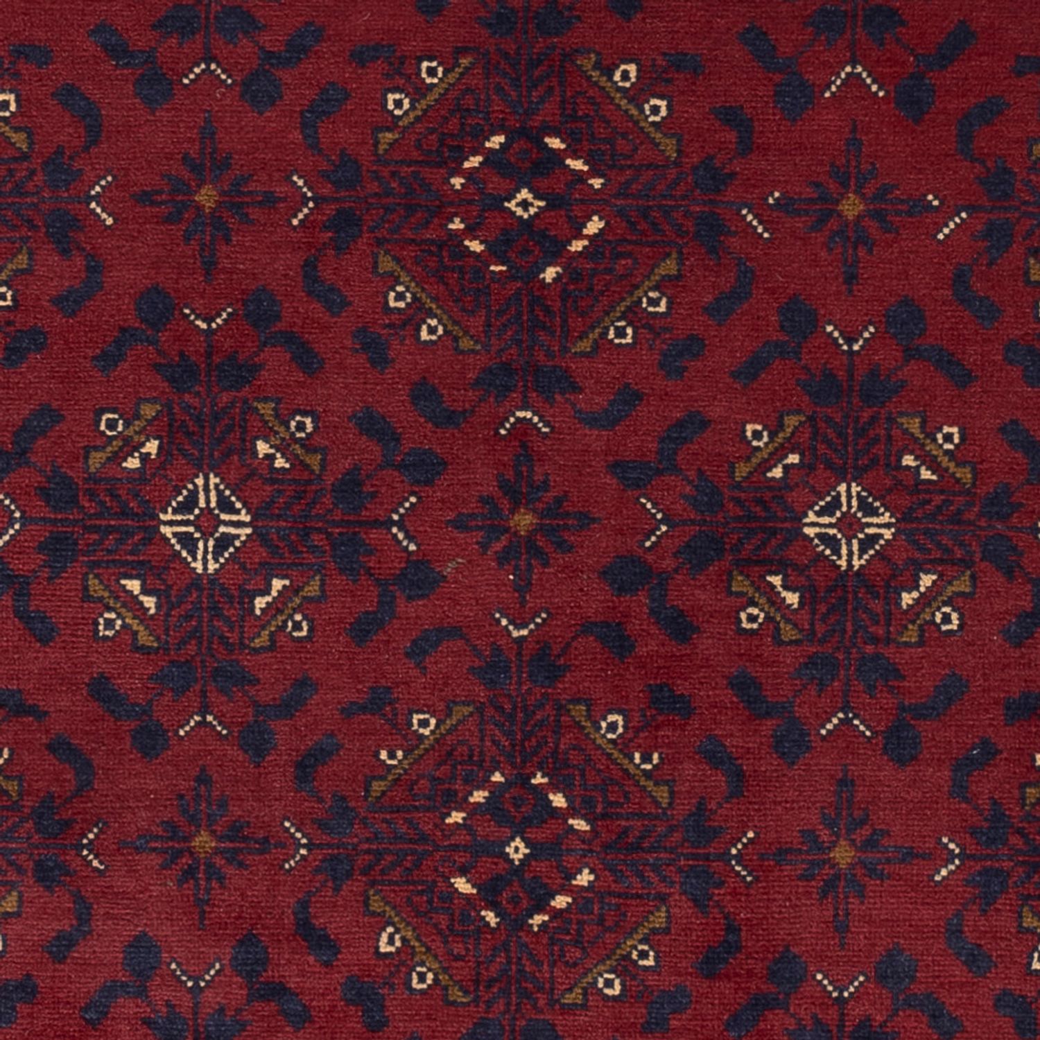 Afghan Rug - 141 x 101 cm - red