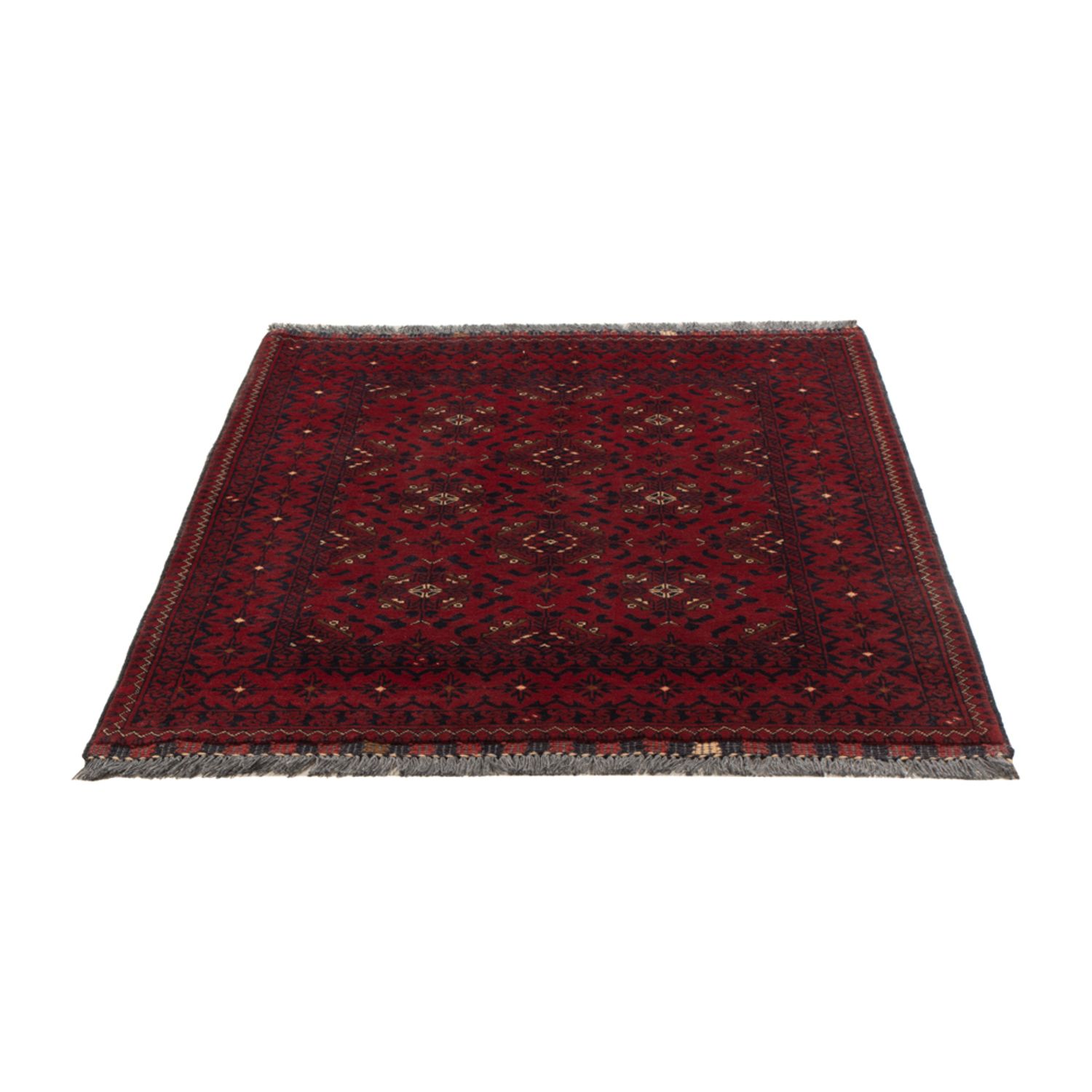 Afghan Rug - 141 x 101 cm - red