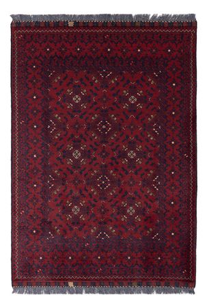 Afghan Rug - 141 x 101 cm - red