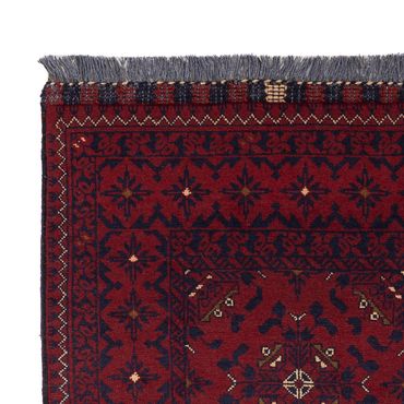 Afghan Rug - 141 x 101 cm - red