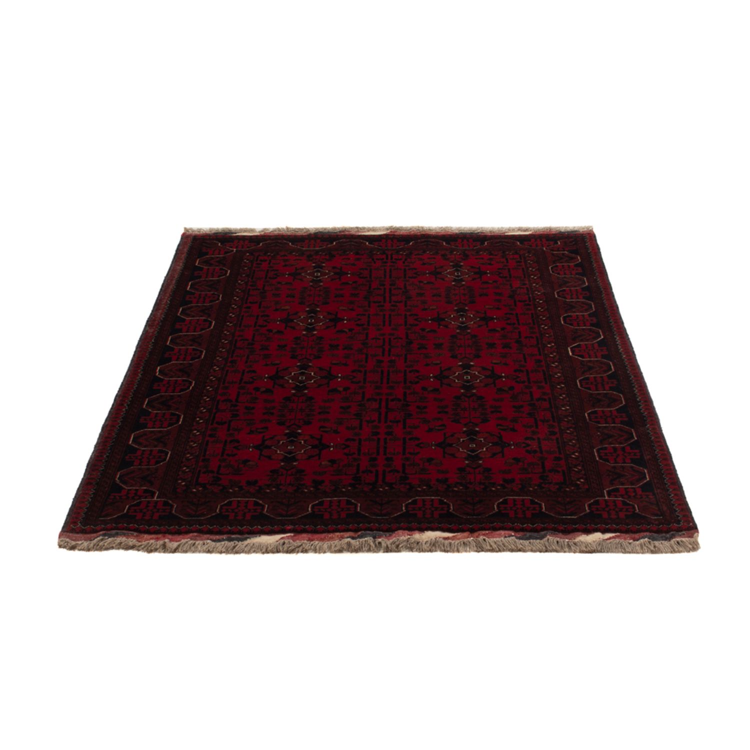 Afghan Rug - Royal - 146 x 102 cm - red