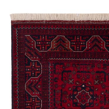 Afghan Rug - Royal - 138 x 101 cm - red