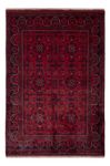 Afghan Rug - Royal - 148 x 100 cm - red